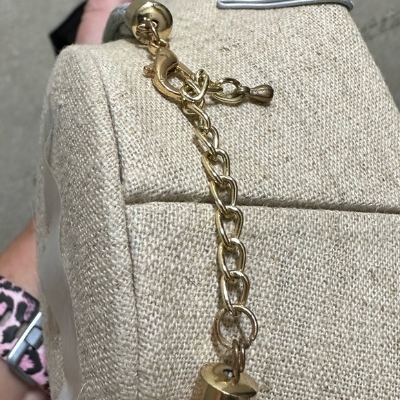 Pink purple and gray necklace - Picture 3 of 3